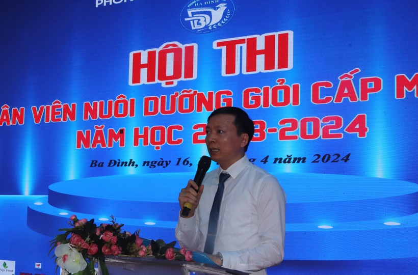 Ông Nguyễn Như Tùng phát biểu tại Hội thi.